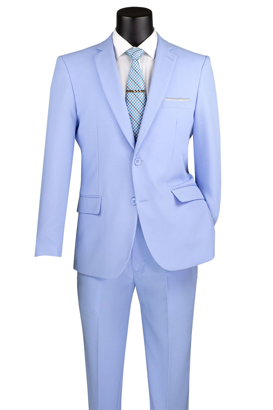 "Versafit" Light Blue Suit (2-Piece Set)