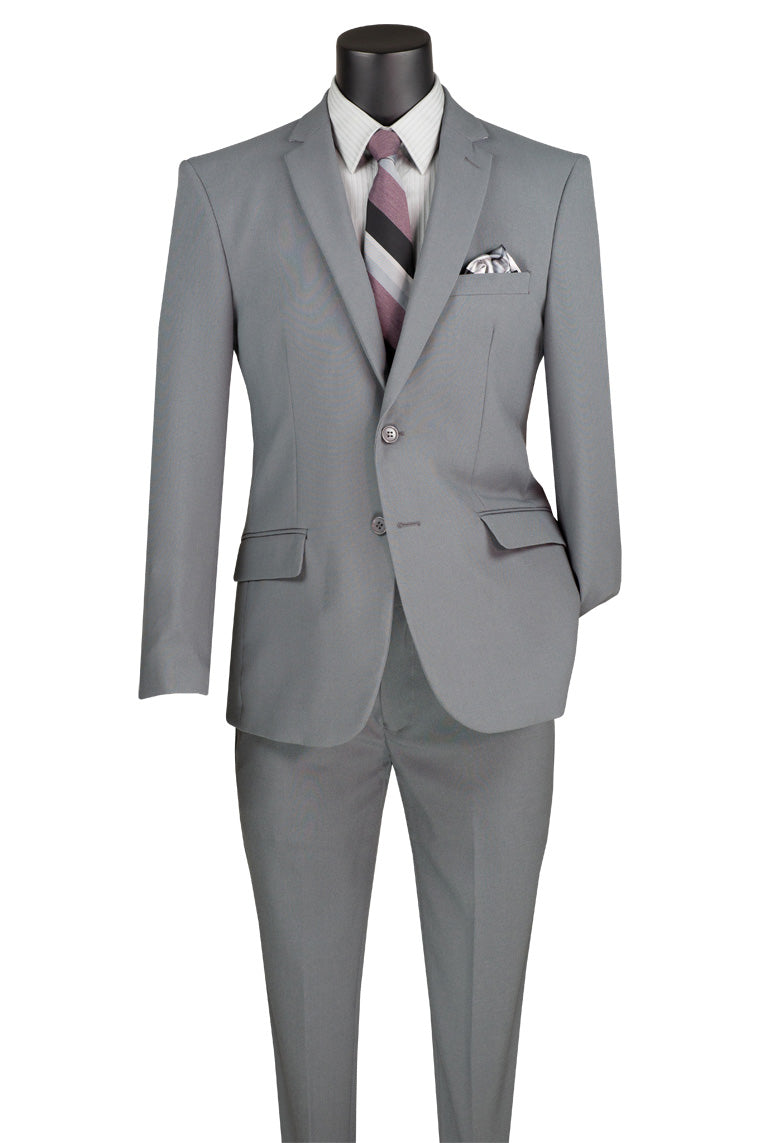 "Versafit" Medium Grey Suit (2-Piece Set)