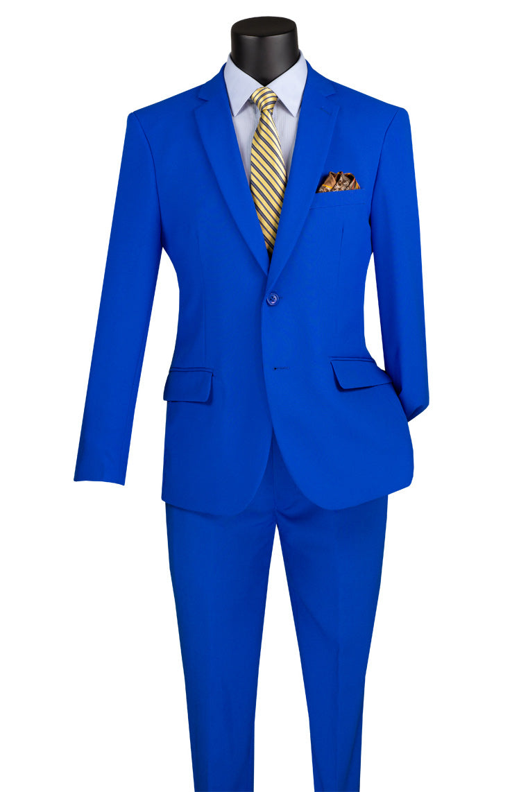 "Versafit" Royal Blue Suit (2-Piece Set)