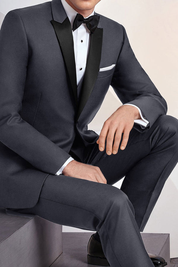 BLACKTIE "Milan" Steel Grey Tuxedo Jacket (Separates)