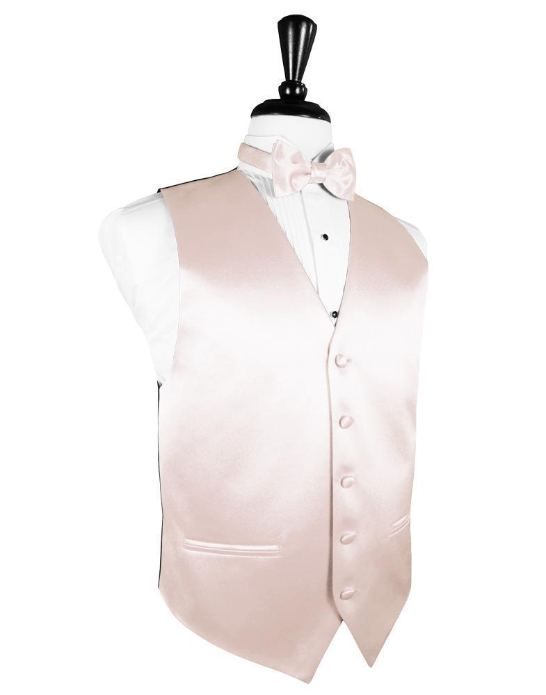 White tux with sale rose gold vest