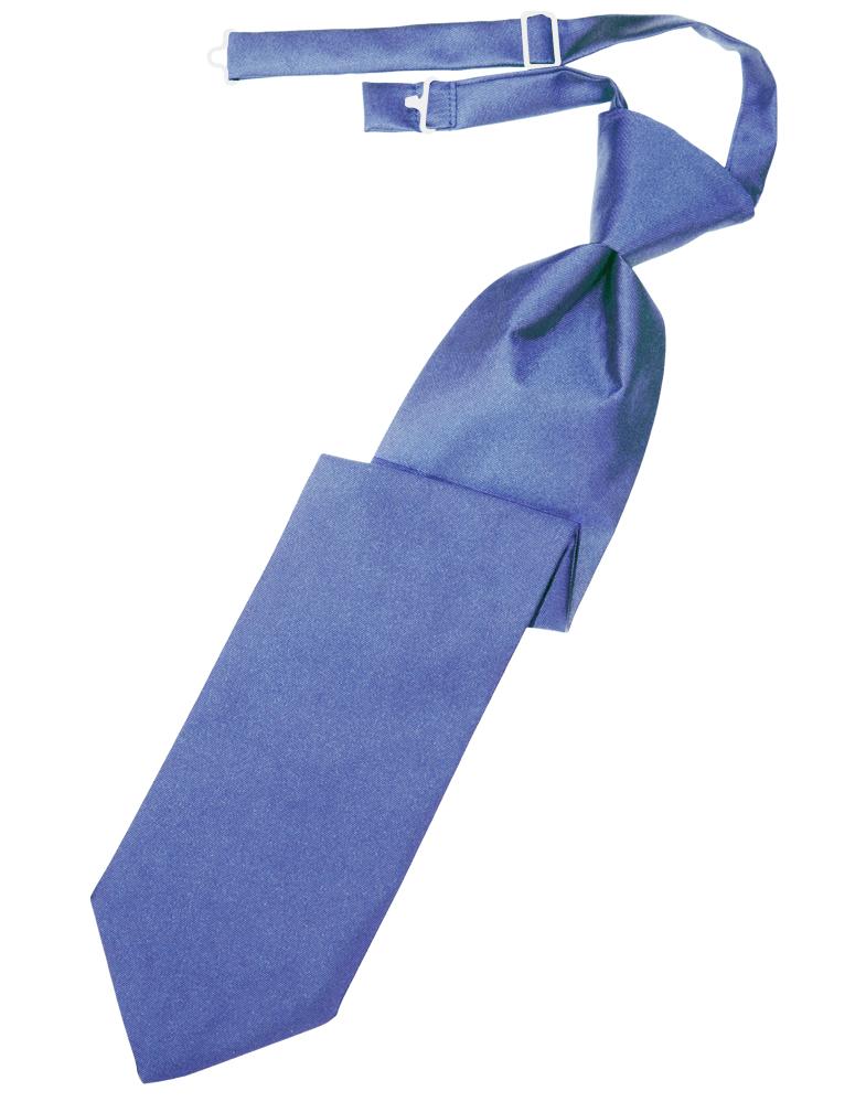 Cardi Cornflower Luxury Satin Kids Necktie