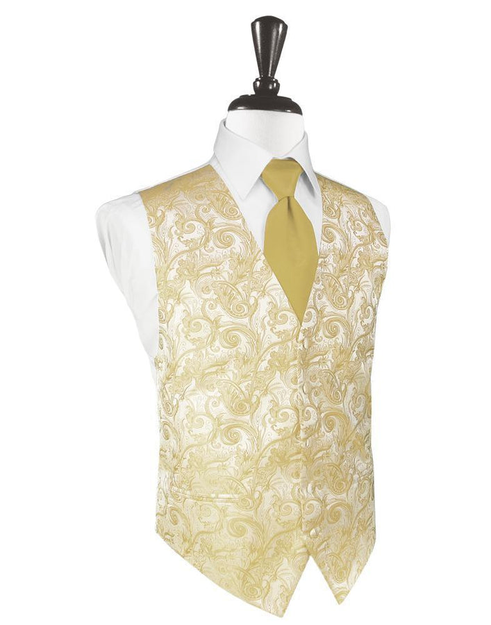 Harvest Maize Tapestry Tuxedo Vest