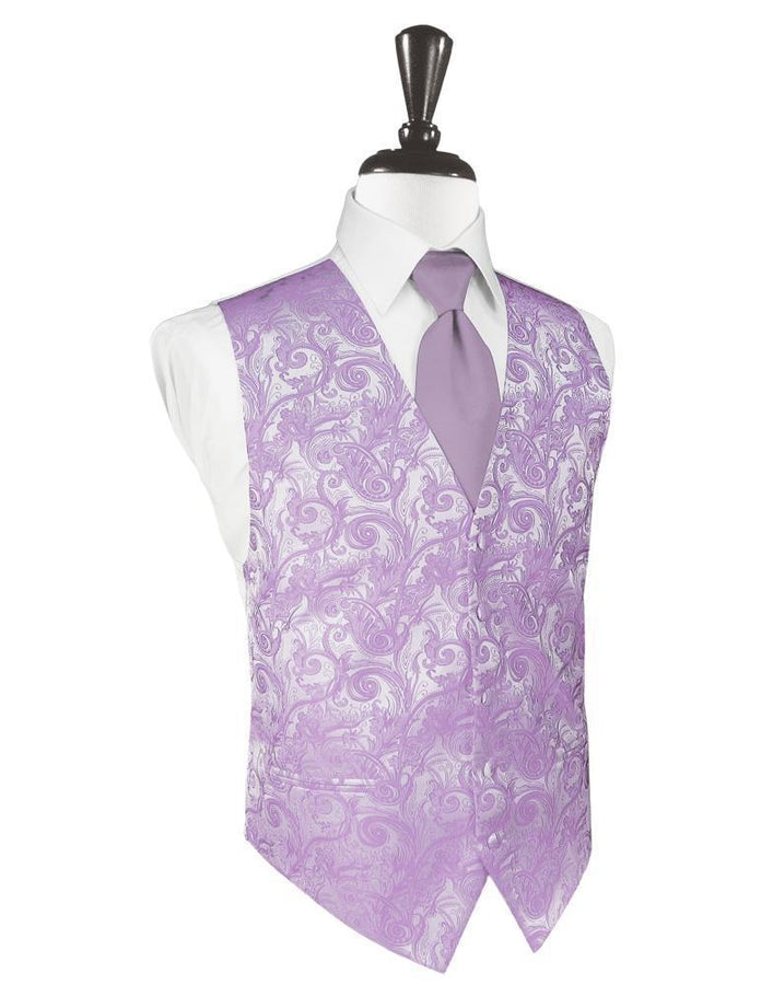 Heather Tapestry Tuxedo Vest