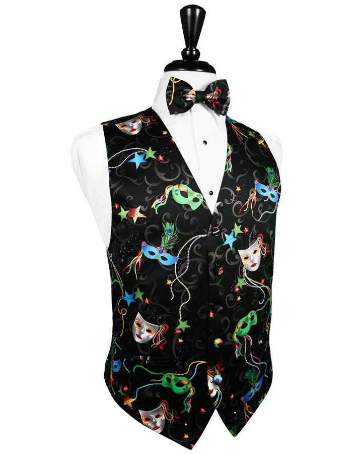 Cardi Mardi Gras Tuxedo Vest