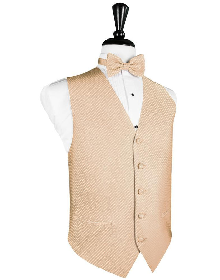 Peach Palermo Tuxedo Vest