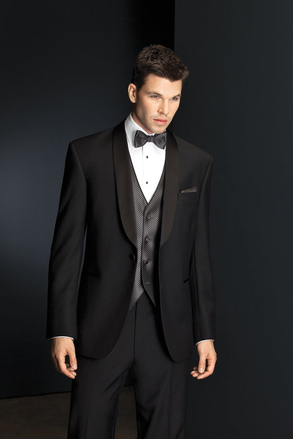 Neil Allyn "Richmond" Black Tuxedo Jacket (Separates)