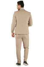 Paul Lorenzo 1969 Paul Lorenzo 1969 Tan Solid Slim Fit Suit