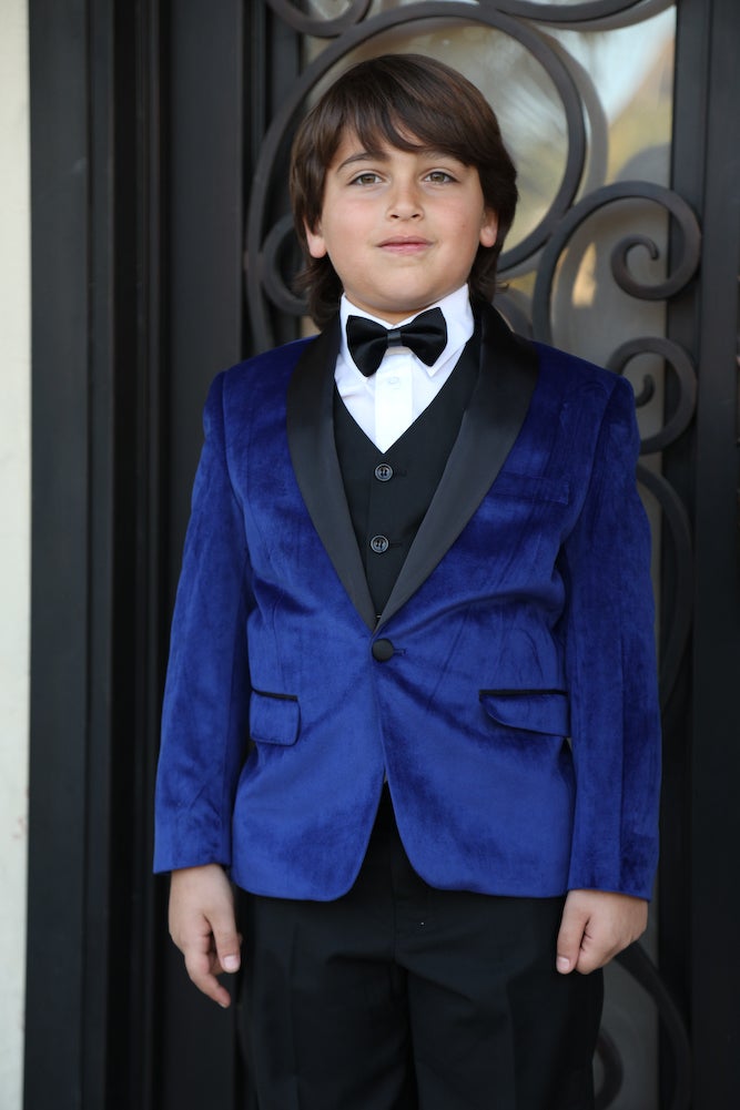 Blue tuxedo for clearance kids