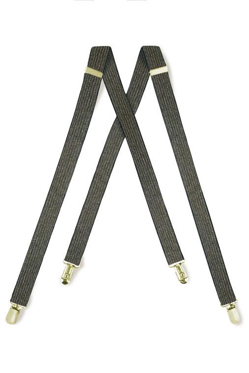 Tux Park "Gold Metallic" Suspenders