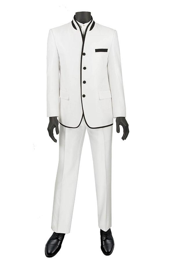 Vinci "Darius" White Tuxedo