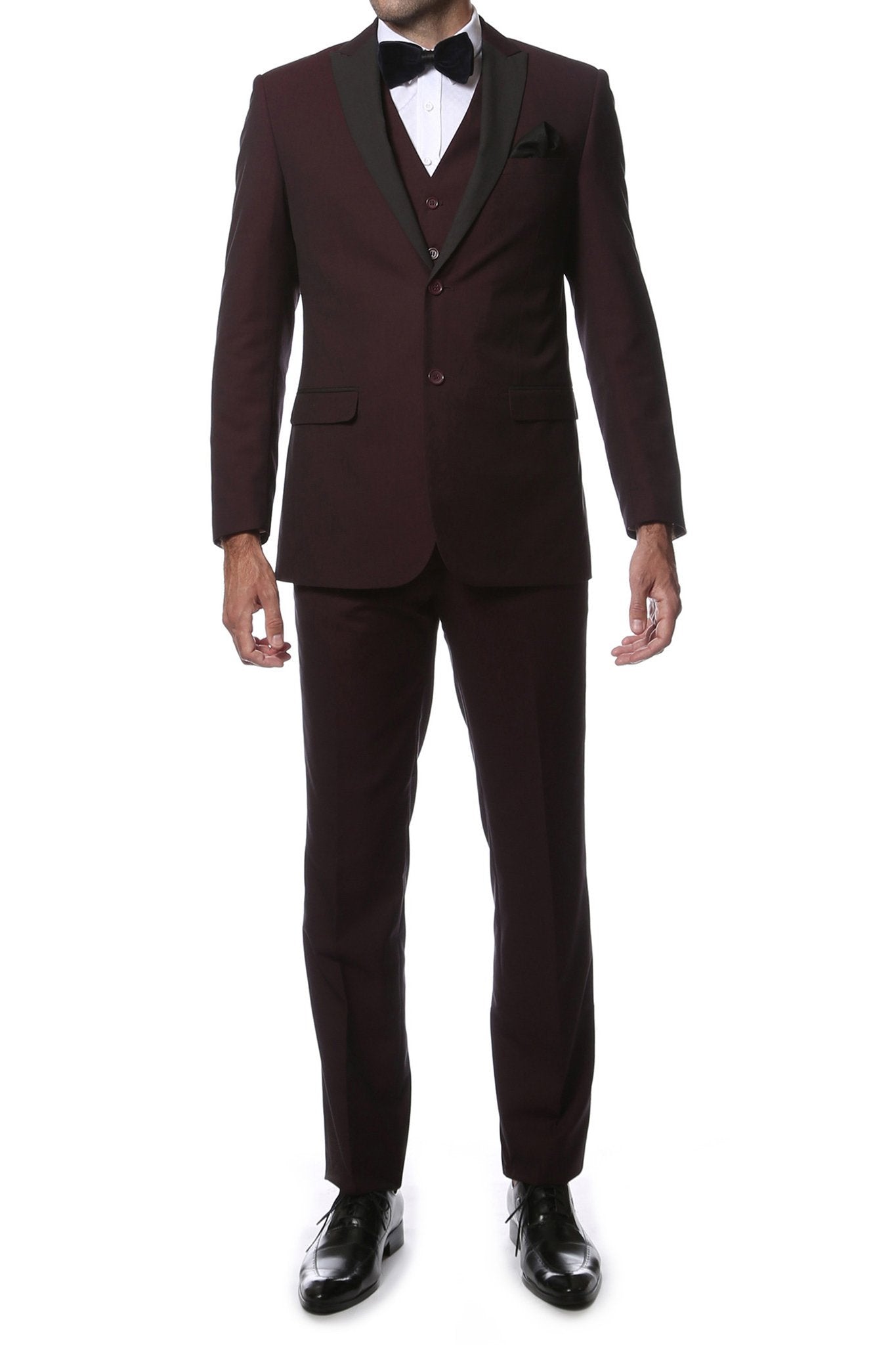 Zonettie "Alta Moda" Burgundy Zonettie Tuxedo